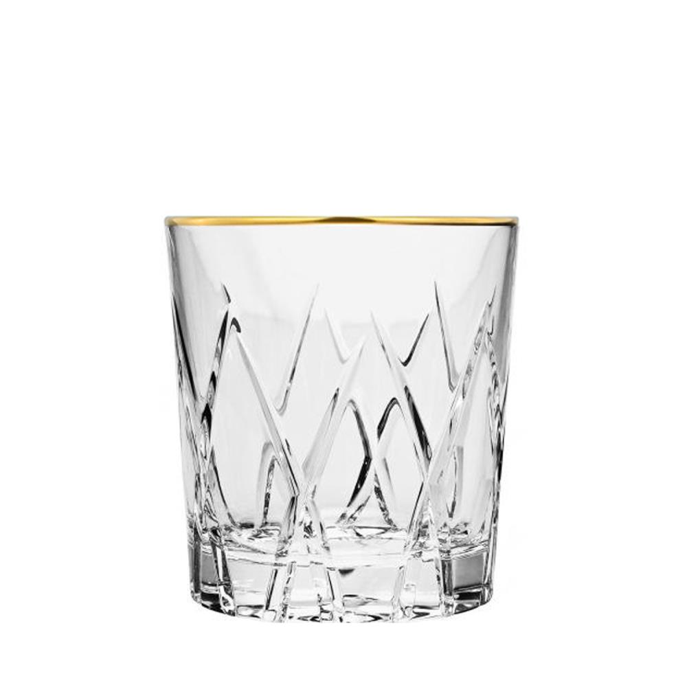 Whiskyglas Kristall London Gold mit individueller Gravur