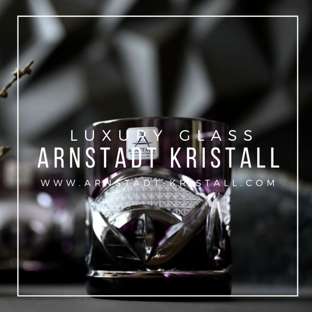 Whiskyglas Kristall Mon Plaisir amethyst (9 cm)