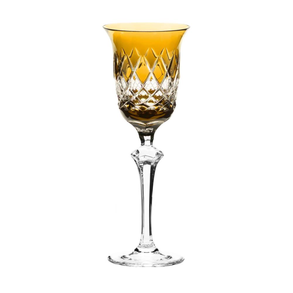 Rotweinglas Kristall Venedig amber (23,5 cm)