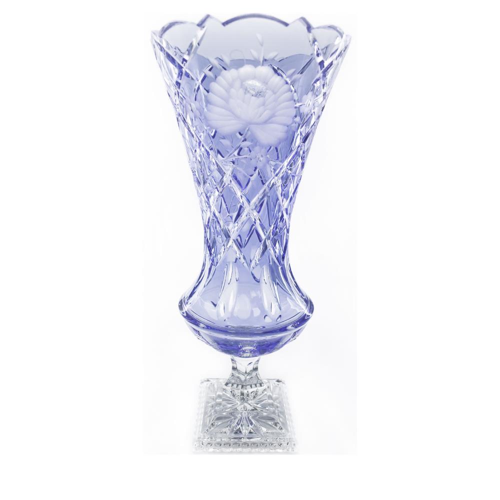 Vase Kristall Sunrose lavender (42 cm)