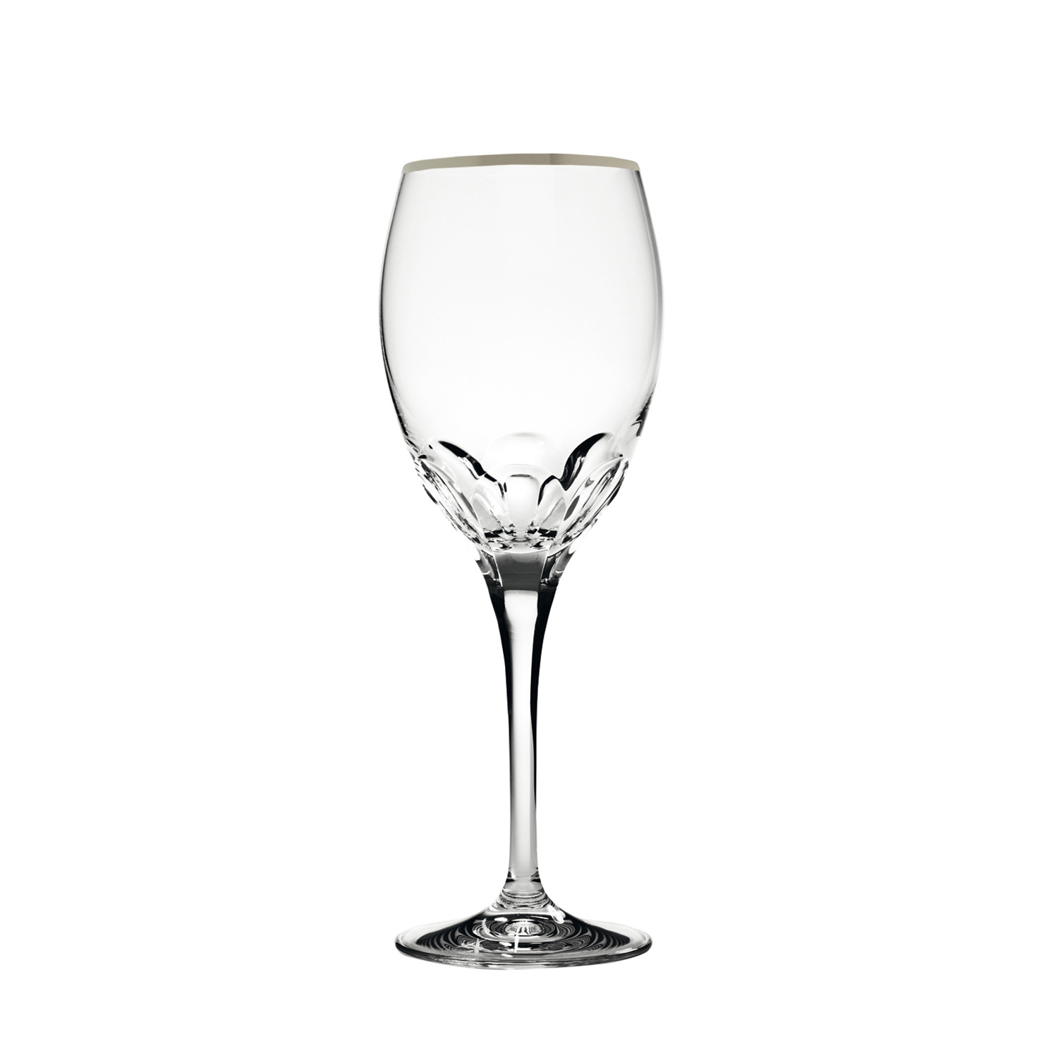 Red wine glass Crystal Palais Platinum clear (24 cm)