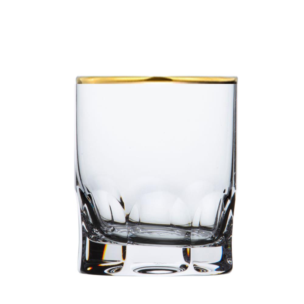 Whiskyglas Kristall Palais Gold clear (10 cm)