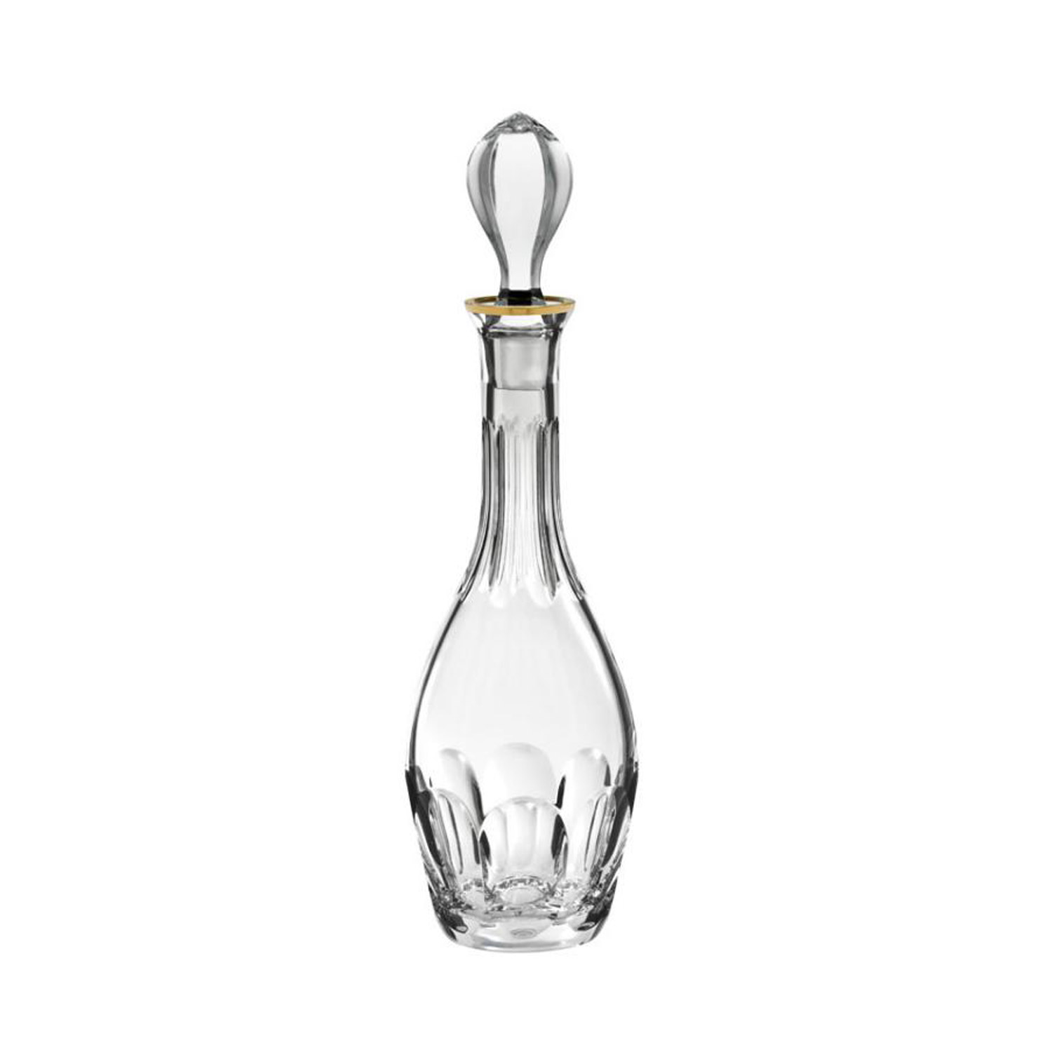 Wine carafe decanter Crystal Palais Gold clear (37.3 cm)