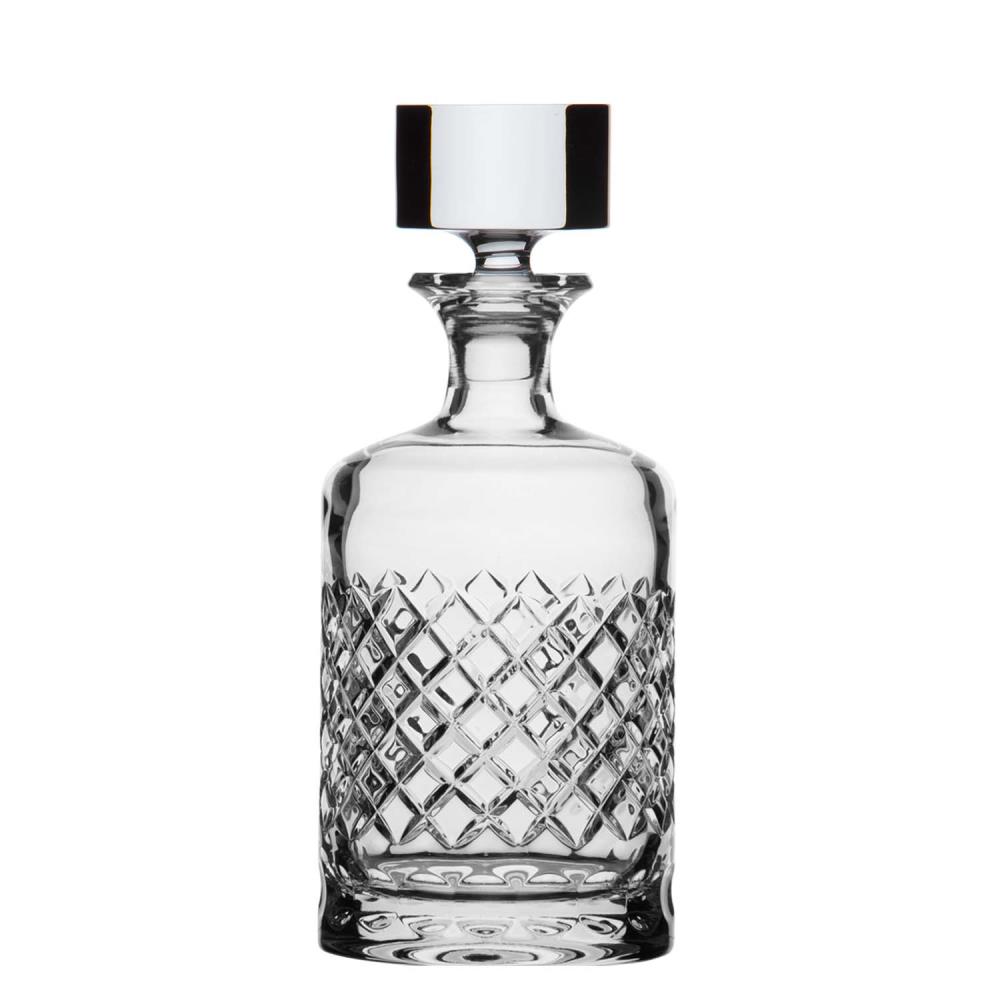 Whiskykaraffe Kristall Karo Gold clear (25cm)