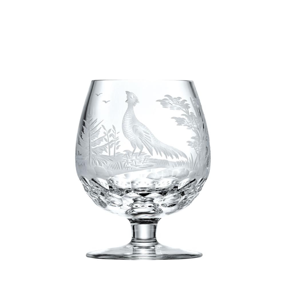 Cognacglas Kristall Jagd Fasan clear (10,6 cm) 2.Wahl
