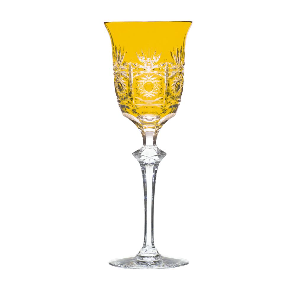 Rotweinglas Kristall Dresden amber (23,5 cm)