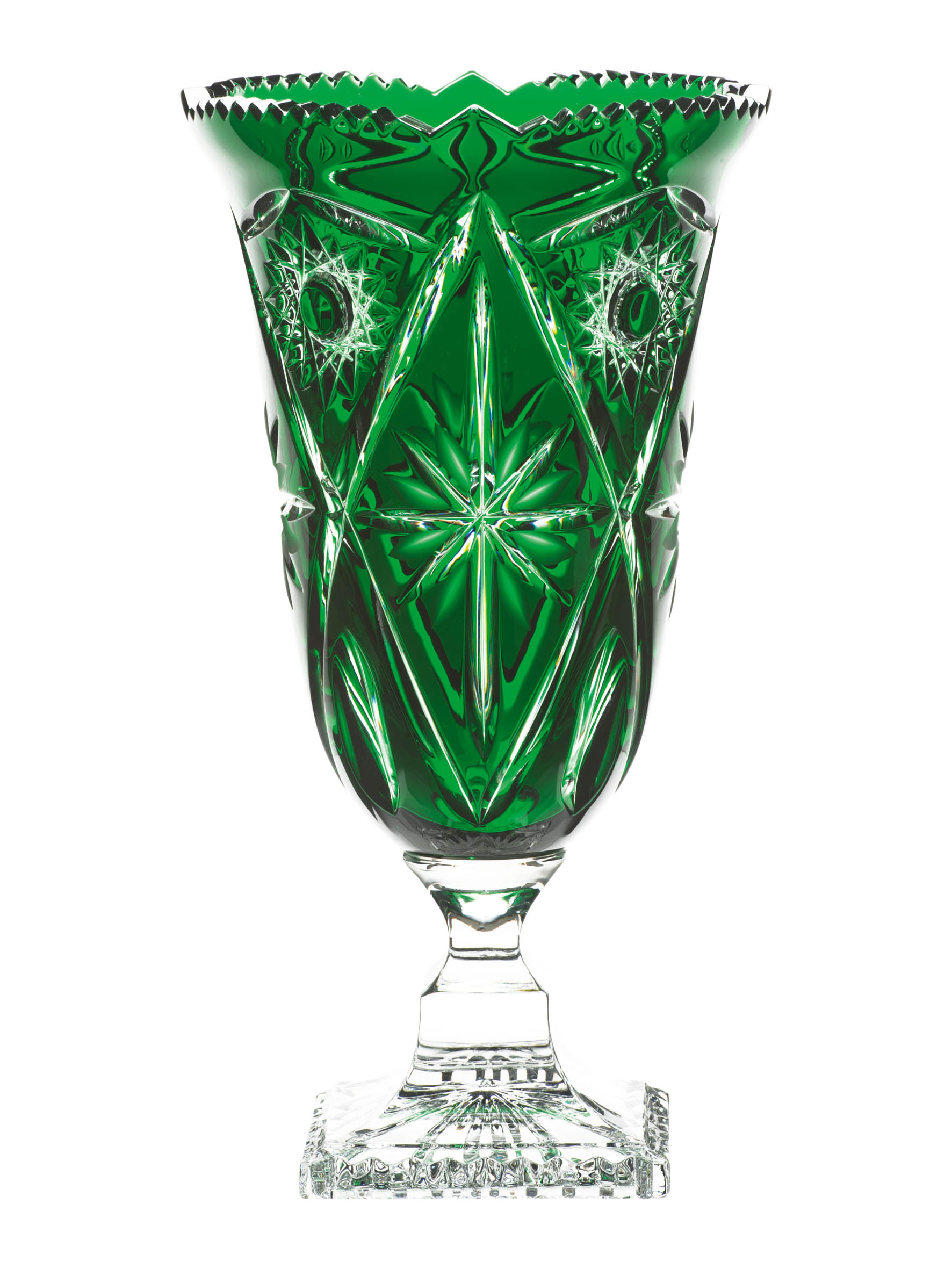 Vase Kristall Nizza smaragd (30 cm)