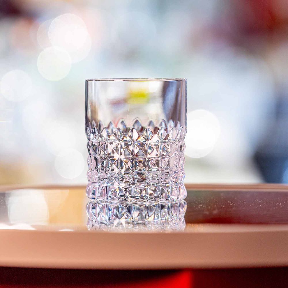 Whiskyglas Kristall Rocks clear (10 cm) 2.Wahl