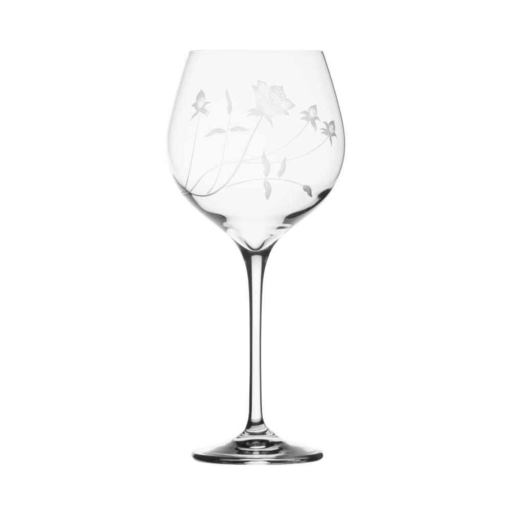 Rotweinglas Kristall Liane (22,6 cm)