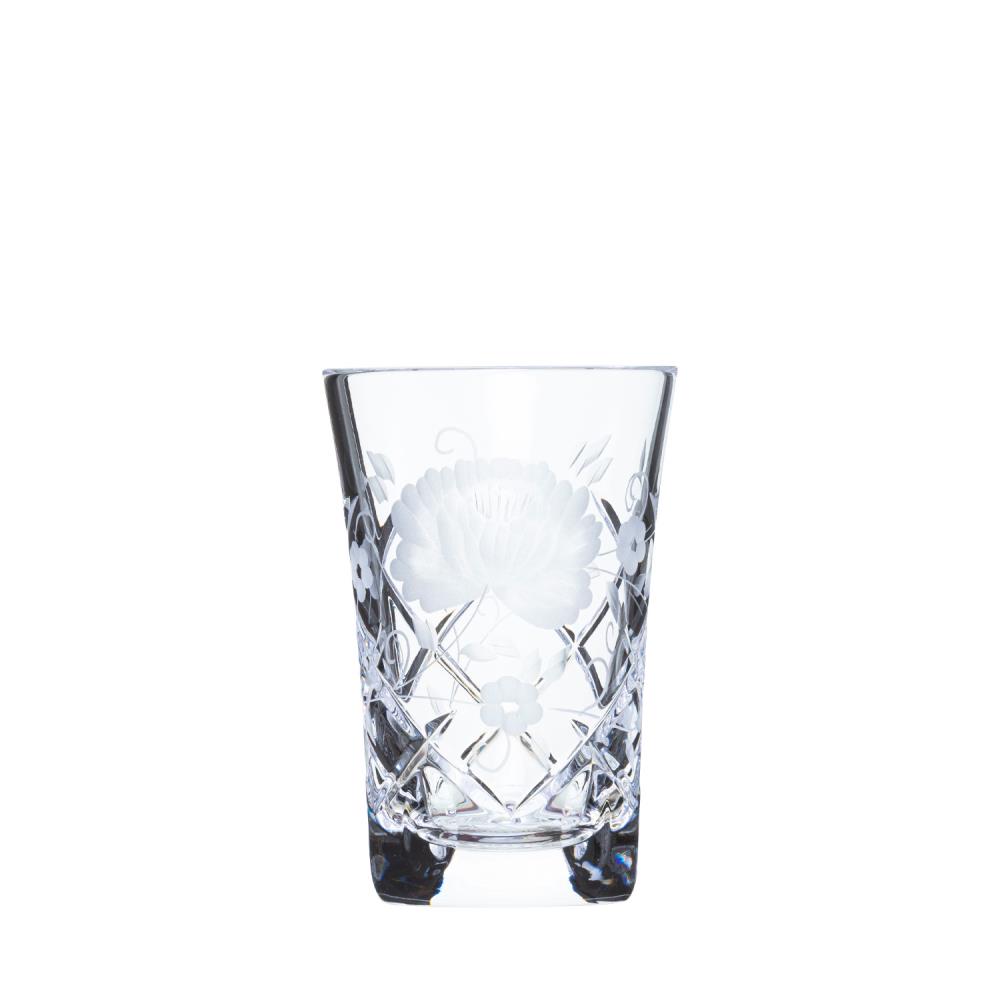 Shot Glas Kristall Sunrose clear (8 cm)