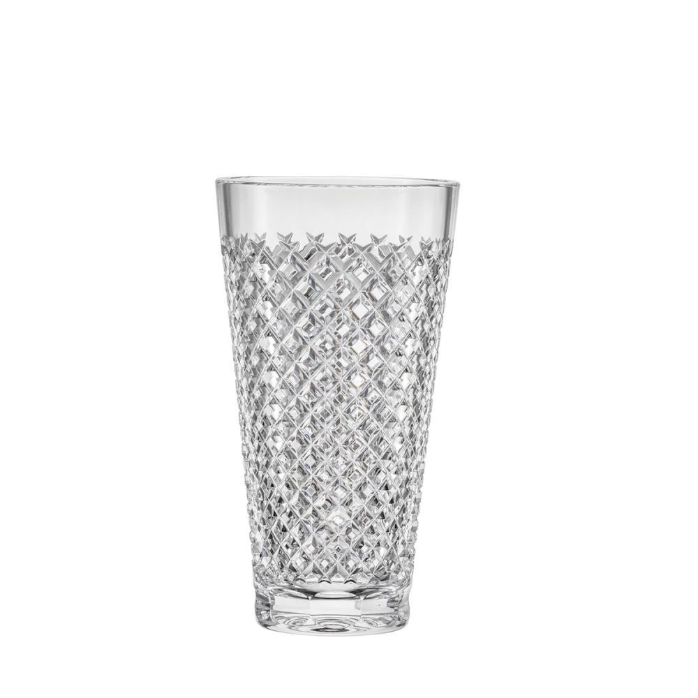 Vase Kristall Karo clear (23 cm)