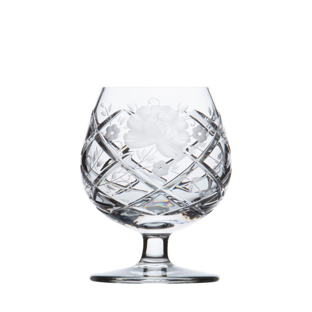 Cognacglas Kristall Sunrose clear (10,6 cm)