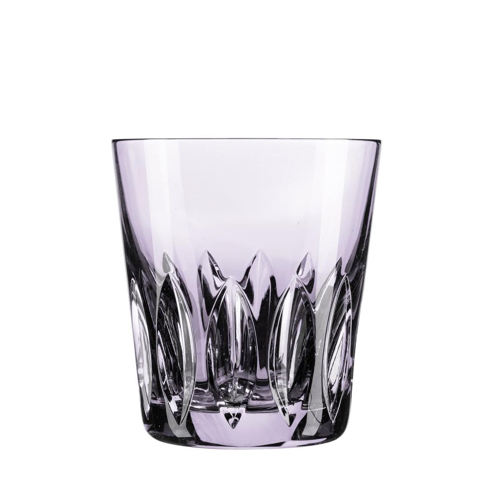 Trinkglas Kristall Ritz lavender (9,5 cm)