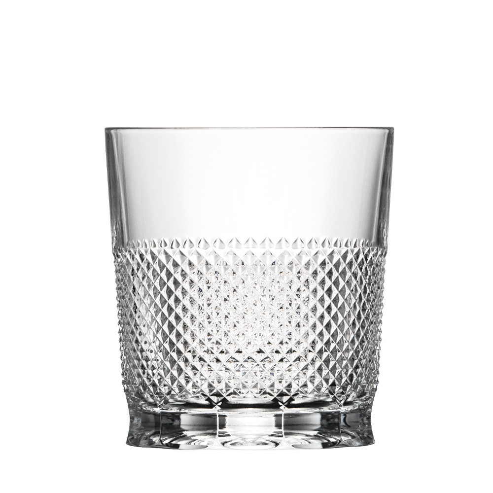 Whiskey glass crystal Oxford clear (9.3 cm)