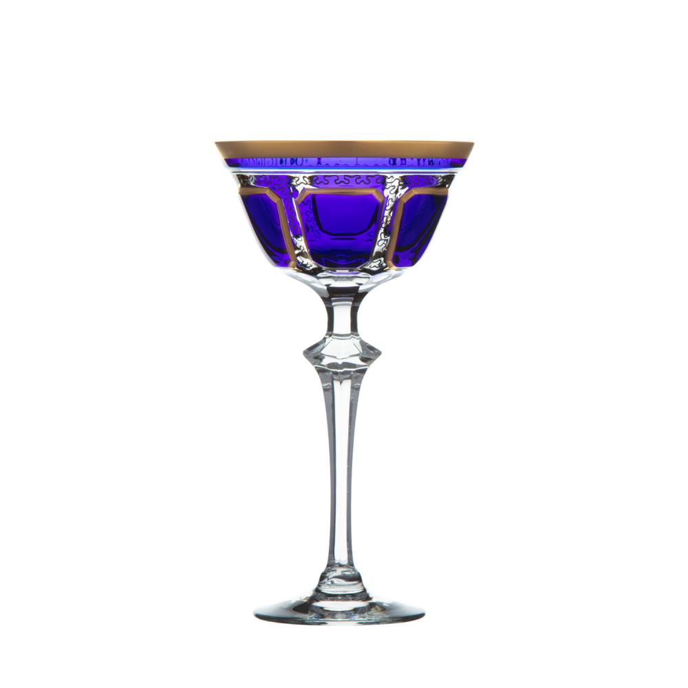 Cocktailglas Kristall Antike kobalt (19,8 cm)