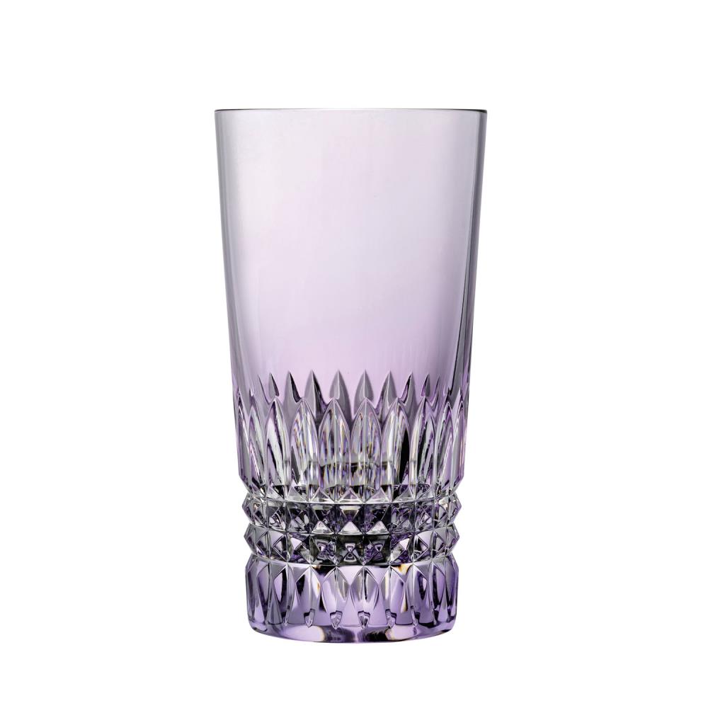 Trinkglas Kristall Empire lavender (14 cm)