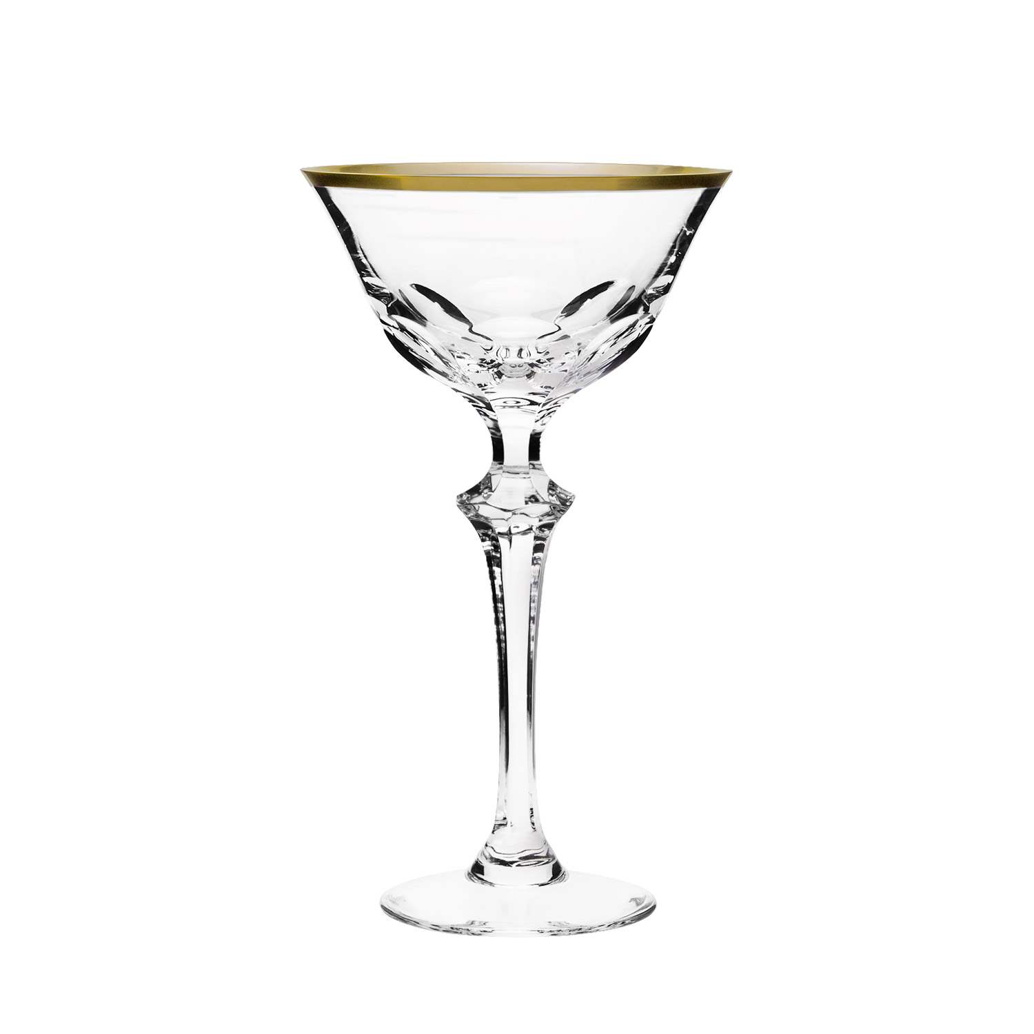 Cocktailglas Kristall Palais Gold clear (19,8 cm)