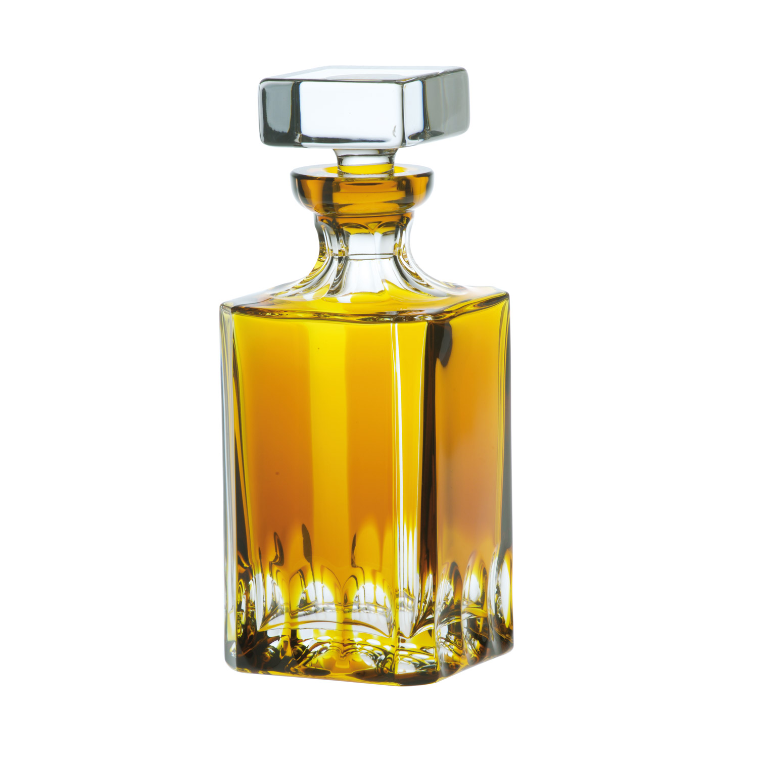 Whiskykaraffe Kristall Palais amber (25 cm)