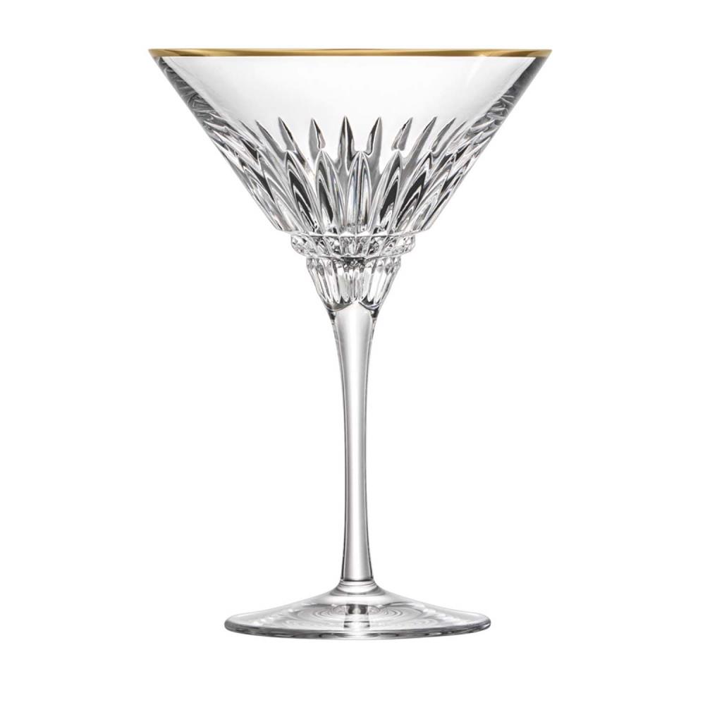 Cocktailglas Kristall Empire Gold clear (17,5 cm) 2.Wahl