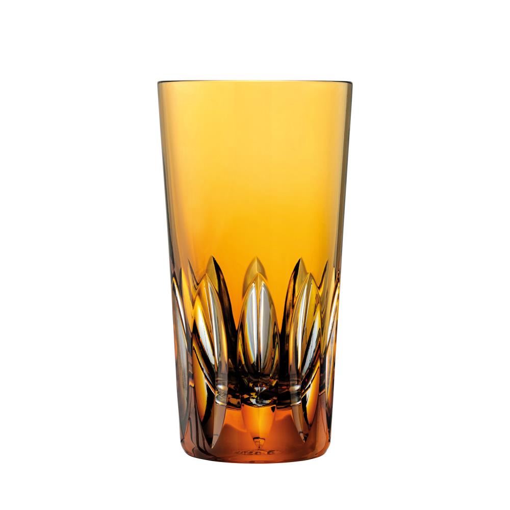 Trinkglas Kristall Ritz amber(14 cm)