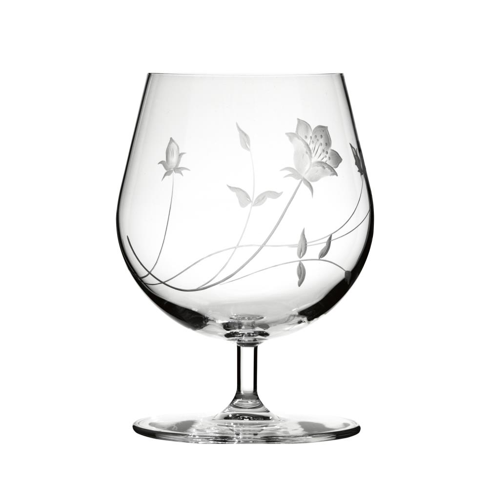 Cognacglas Kristall Liane clear (14 cm)