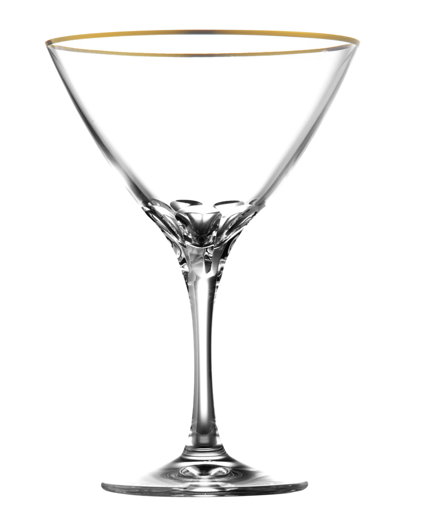 Cocktailglas Kristallglas Harmony Gold (17,5 cm)