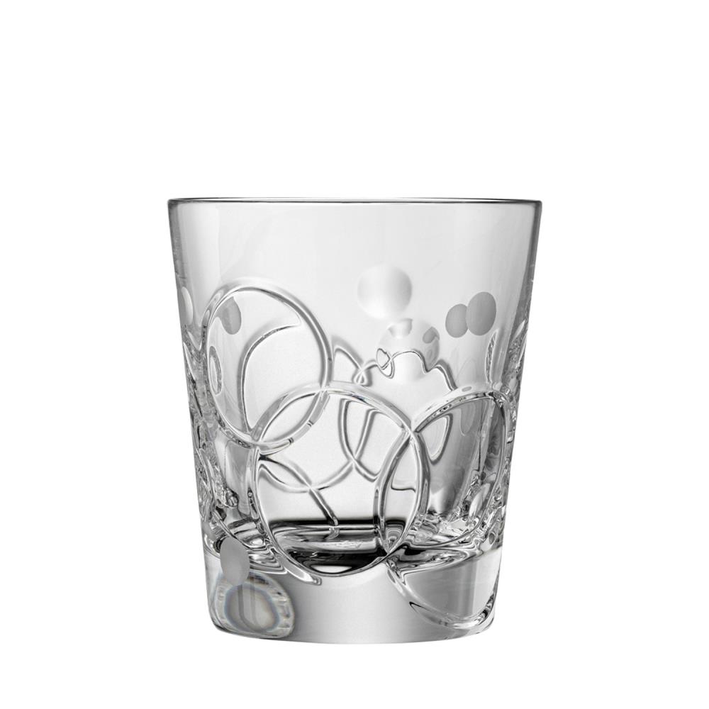 Becher Kristallglas Circle clear (9,5 cm)