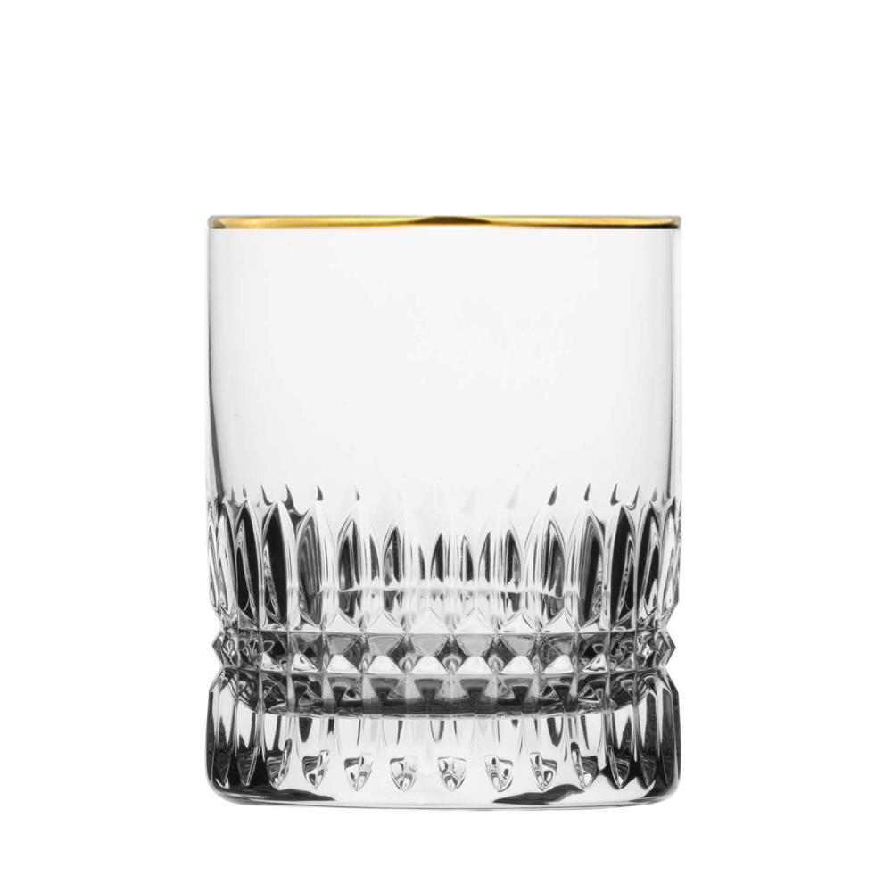 Whiskyglas Kristall Empire Gold clear (10 cm)