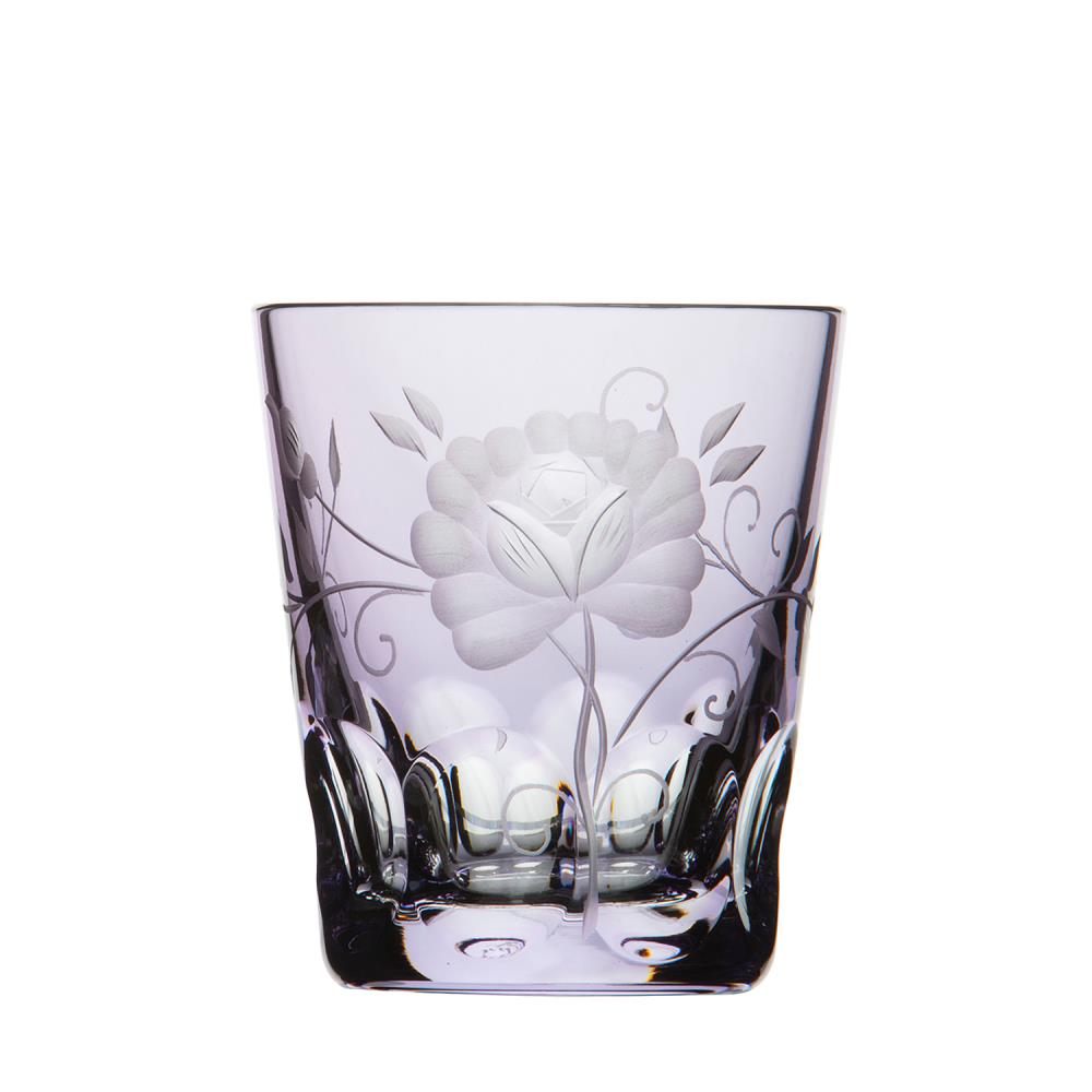 Trinkglas Kristall Rose grey (9,5 cm)