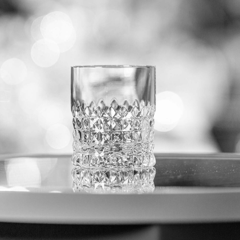 Whiskyglas Kristall Rocks clear (10 cm) 2.Wahl