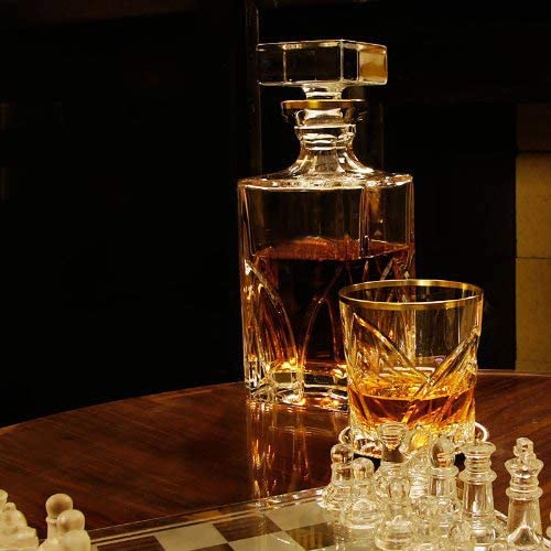 Whiskyglas Kristall Wings Gold clear (9,3 cm)